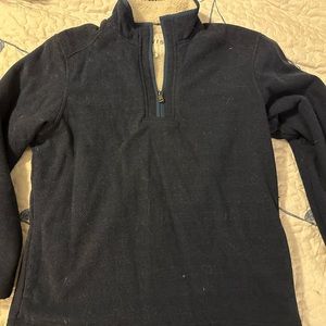 Orvis Medium Men’s blue 1/4 zip pullover